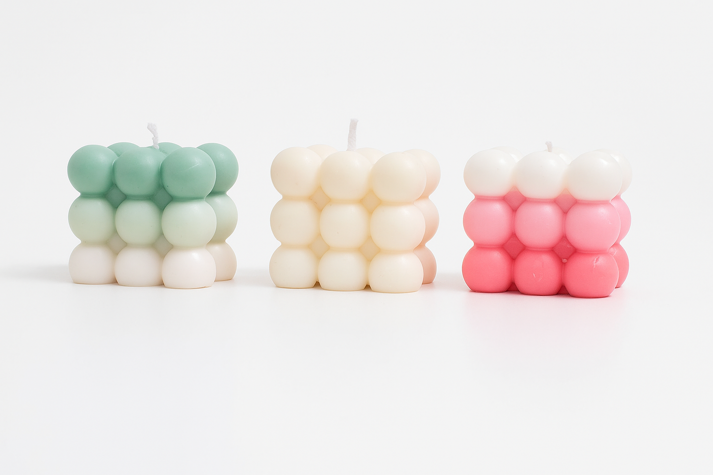 Large Bubble Candle