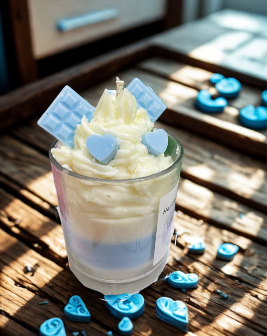 Blue Bliss Whipped Candle 🕯💙🍫