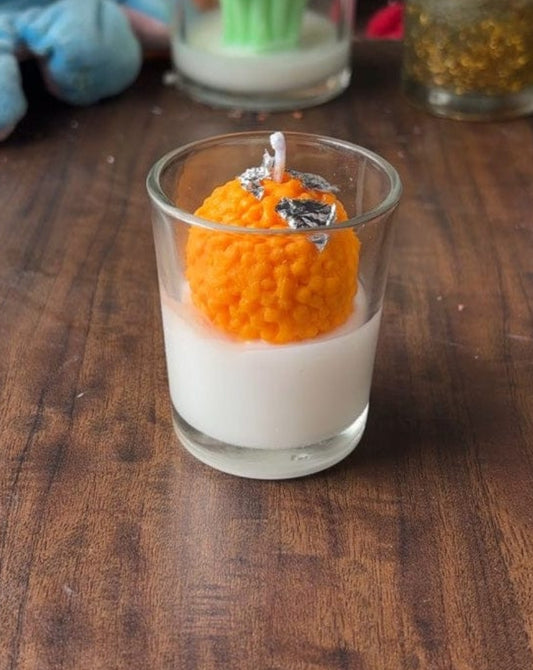 Laddoo Candle in Glass