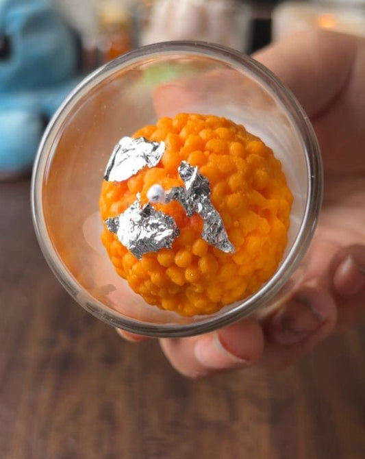 Laddoo Candle in Glass