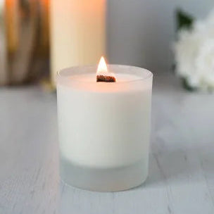 Frosting Glass Candle