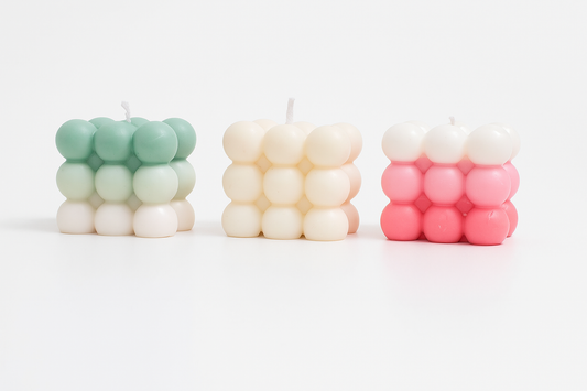 Large Bubble Candle