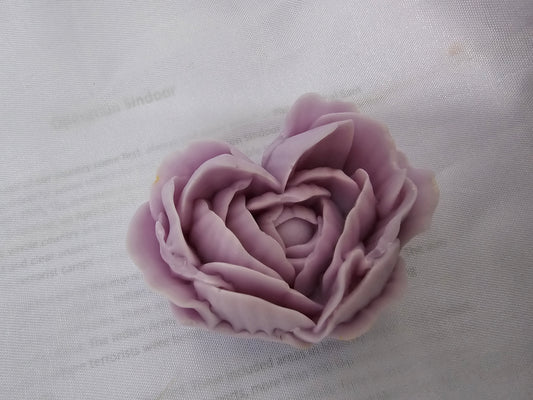 Heart Rose Candle