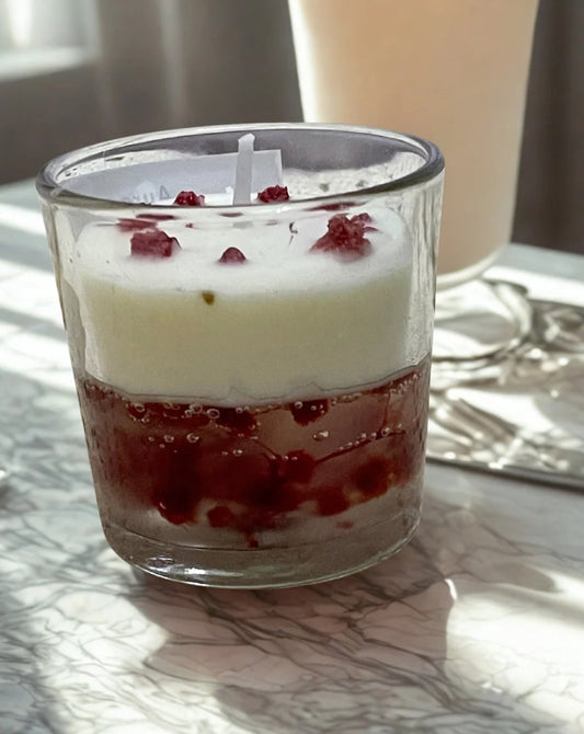 Petal glow candle
