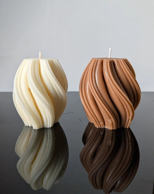 Spiral candle