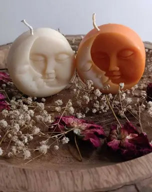 Sun-Moon candle