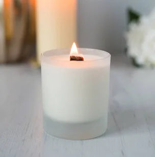 Frosting Glass Candle